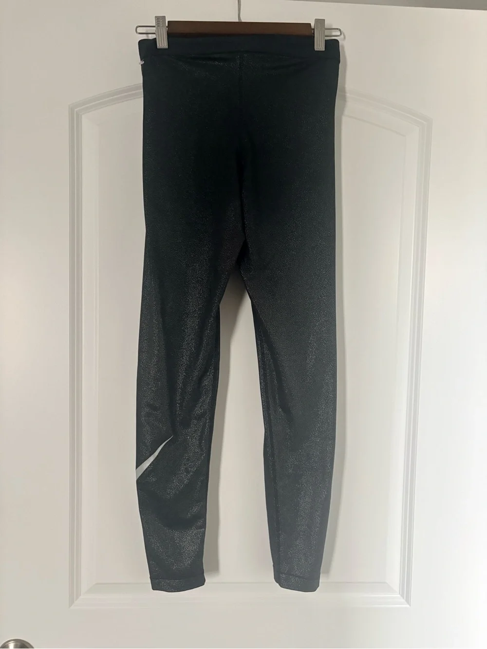 Nike Pro Black Leggings with Reflective Swoosh